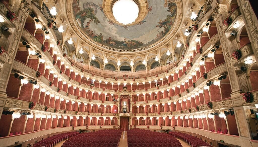 Rome Opera House - Furnished by LCF, theater seats. Personalized seat